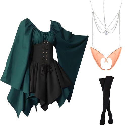 Mittelalterkleid für damen - mittelalterkleid,