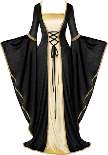 Damen renaissance kleid - damen,
