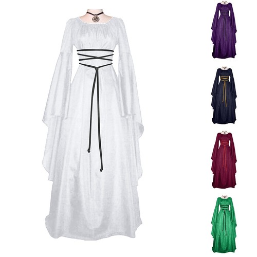 Elegantes mittelalter kleid - elegantes,