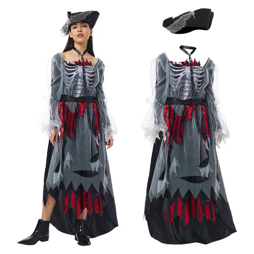Piratenkostüm damen zombie - piratenkostüm,
