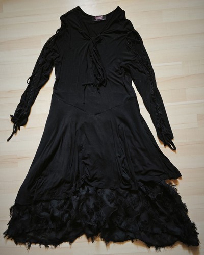 Kleid mit schnürung - kleid,