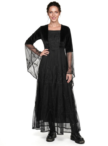 Renaissancekleid mit tüll - renaissancekleid,